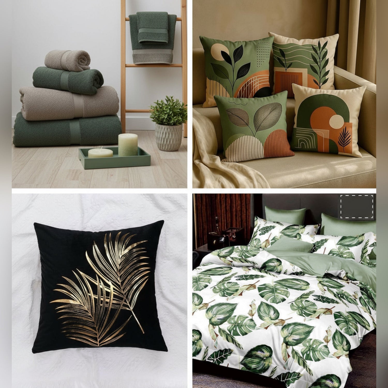 A beautiful and stylish living room with a variety of home decor and accents, representing the Home Decor & Accents collection.